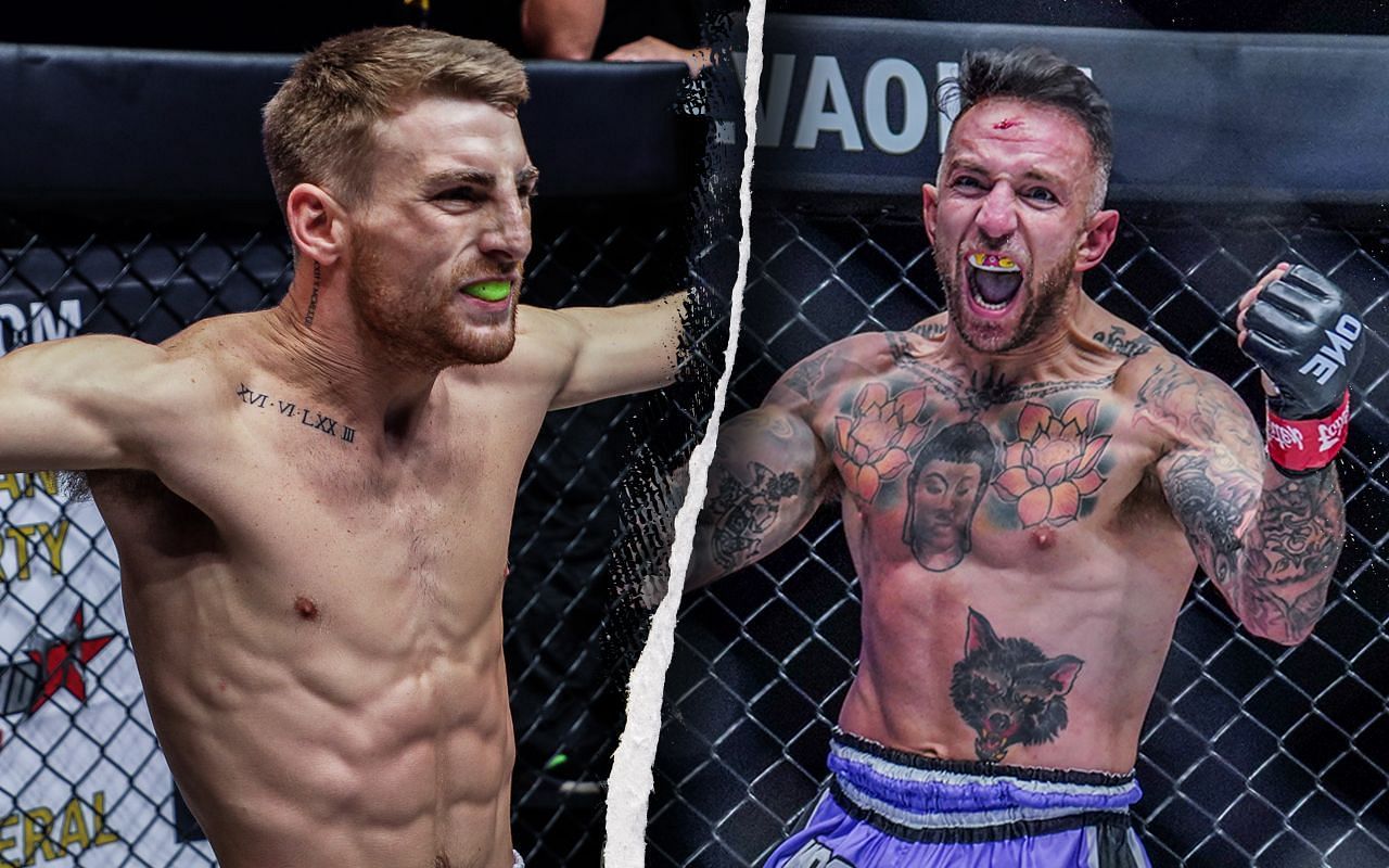 Jonathan Haggerty (Left) vs Liam Harrison (Right) would be a dream fight