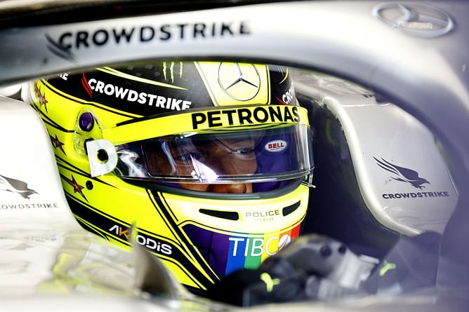 "It is motor racing," laments Lewis Hamilton after qualifying P8 for Brazilian GP Sprint