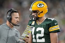 Matt LaFleur addresses Aaron Rodgers playing on despite broken thumb: "Potentially could be a big deal"