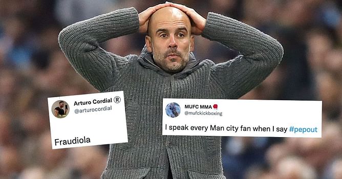"Fraudiola", "Guardiola can say a sweet good bye" - Manchester City fans want manager sacked after Brentford loss