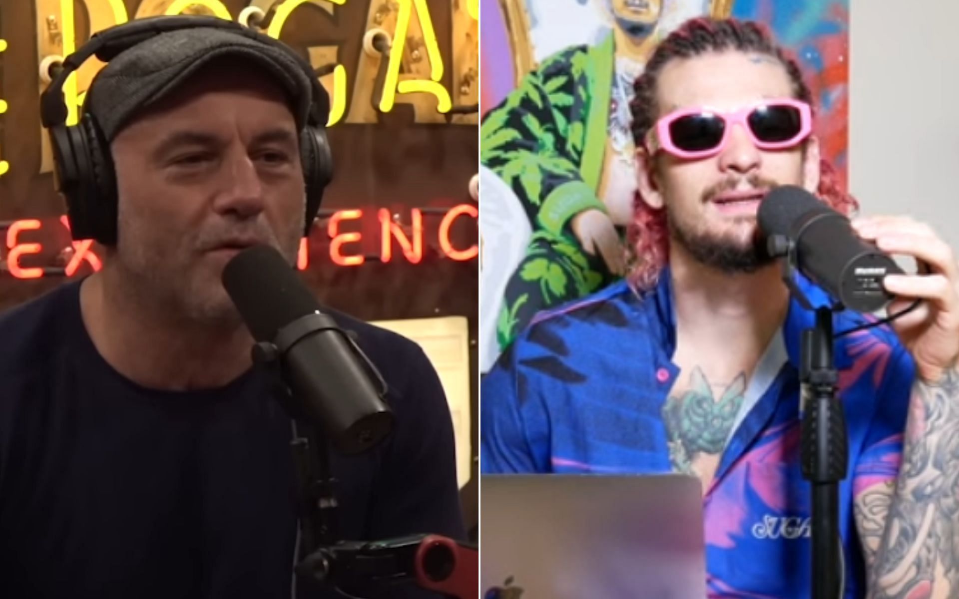 (L) Joe Rogan and Sean O