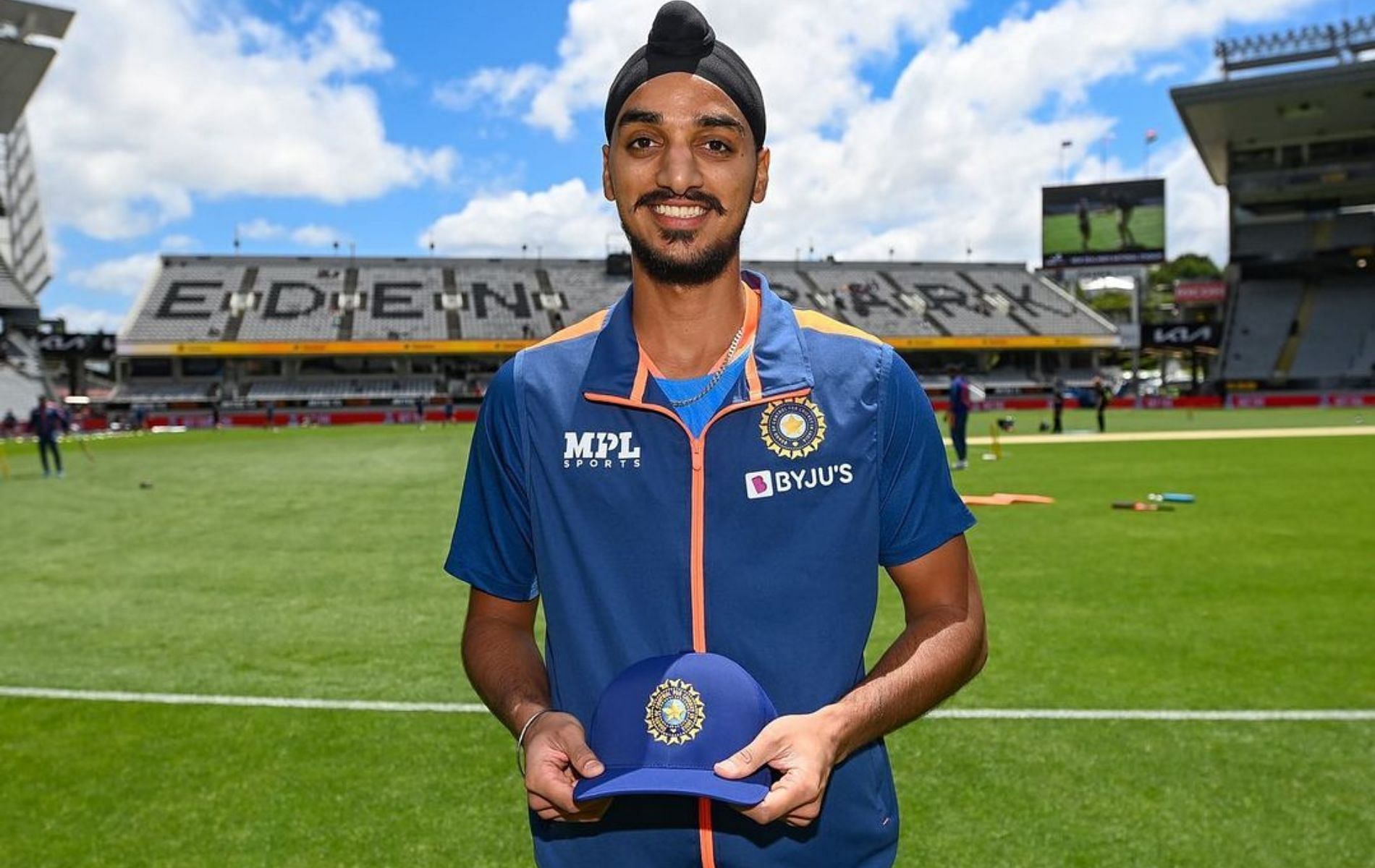 Arshdeep Singh failed to pick up a single wicket on his ODI debut. (Pic: Instagram)