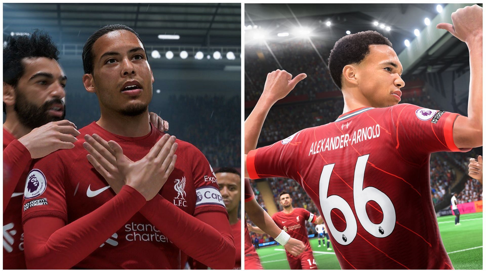 Liverpool have an impressive squad in FIFA 23 (Images via EA Sports)