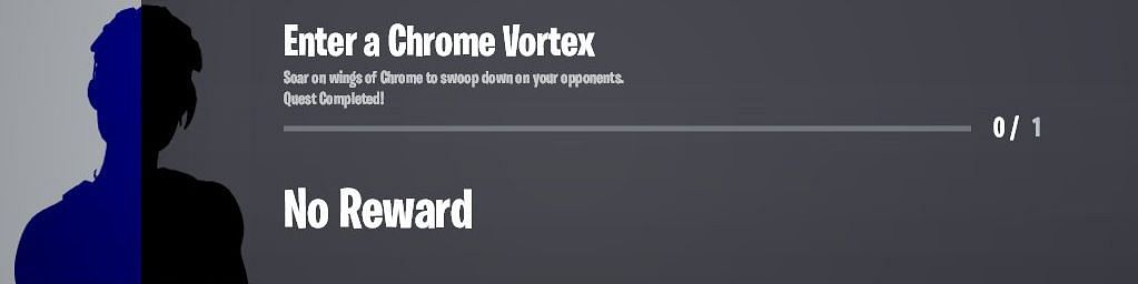 Enter a Chrome Vortex to earn 20,000 XP in Fortnite (Image via Twitter/iFireMonkey)