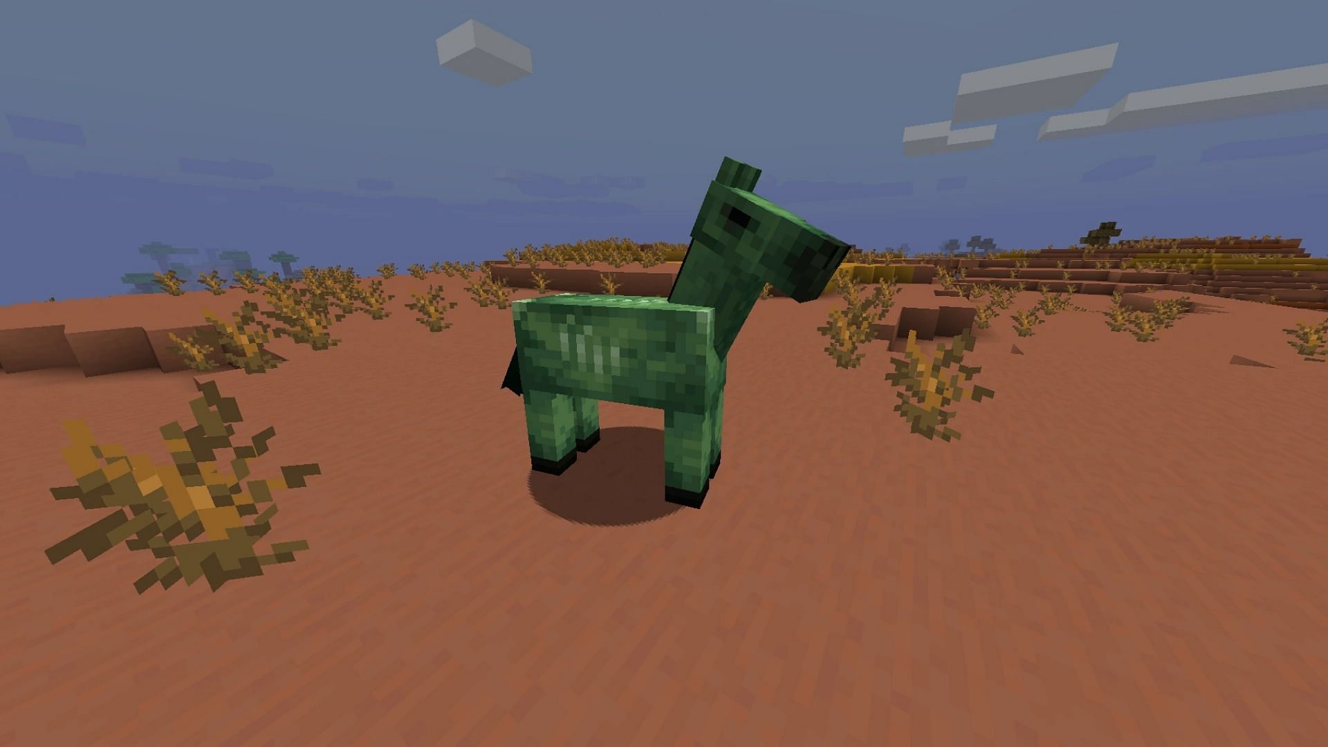 Zombie Horse (Image via Minecraft Fandom Wiki)