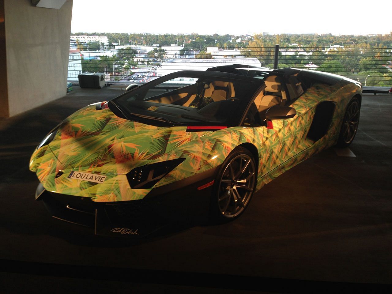 LeBron James&#039; Lamborghini Aventador