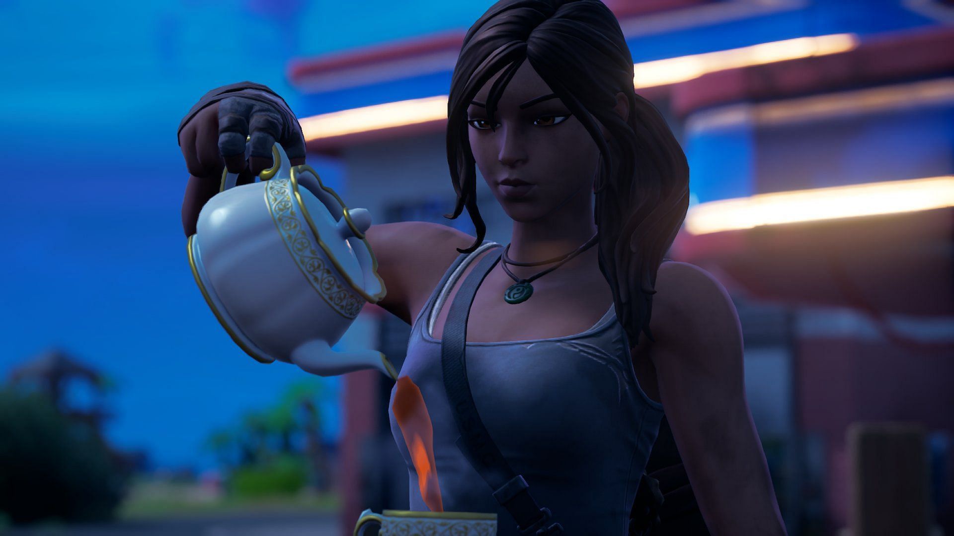 Spilling the &quot;tea&quot; about concepts that never made it into Fortnite (Image via Twitter/RazGirl7518)