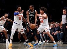 "This whole place should be going crazy; They should be storming the court right" - Jeff Van Gundy commends Kevin Durant and Brooklyn Nets for sublime performance