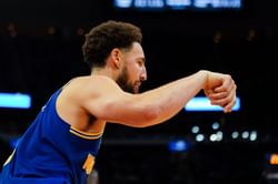 Klay Thompson reacts to his 41-point explosion against Houston Rockets: "It felt good to help Steph a little bit"