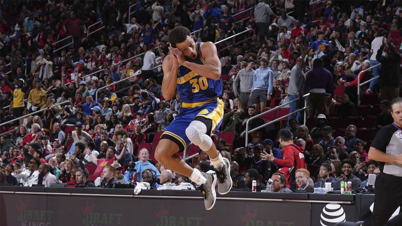 Watch Steph Currys Night Night Three Puts Exclamation Mark On Golden State Warriors First