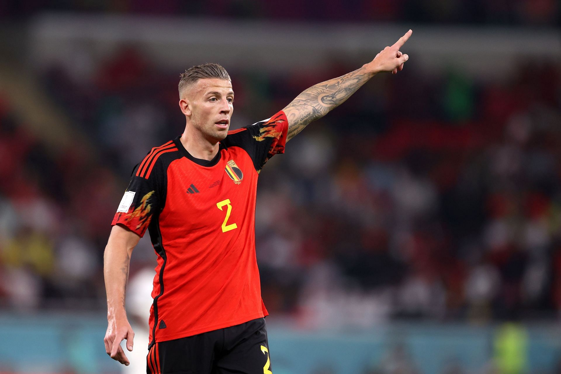 Toby Alderweireld was extremely impressive in defence for Belgium