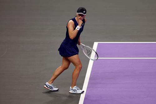 Iga Swiatek at the 2022 WTA Finals.