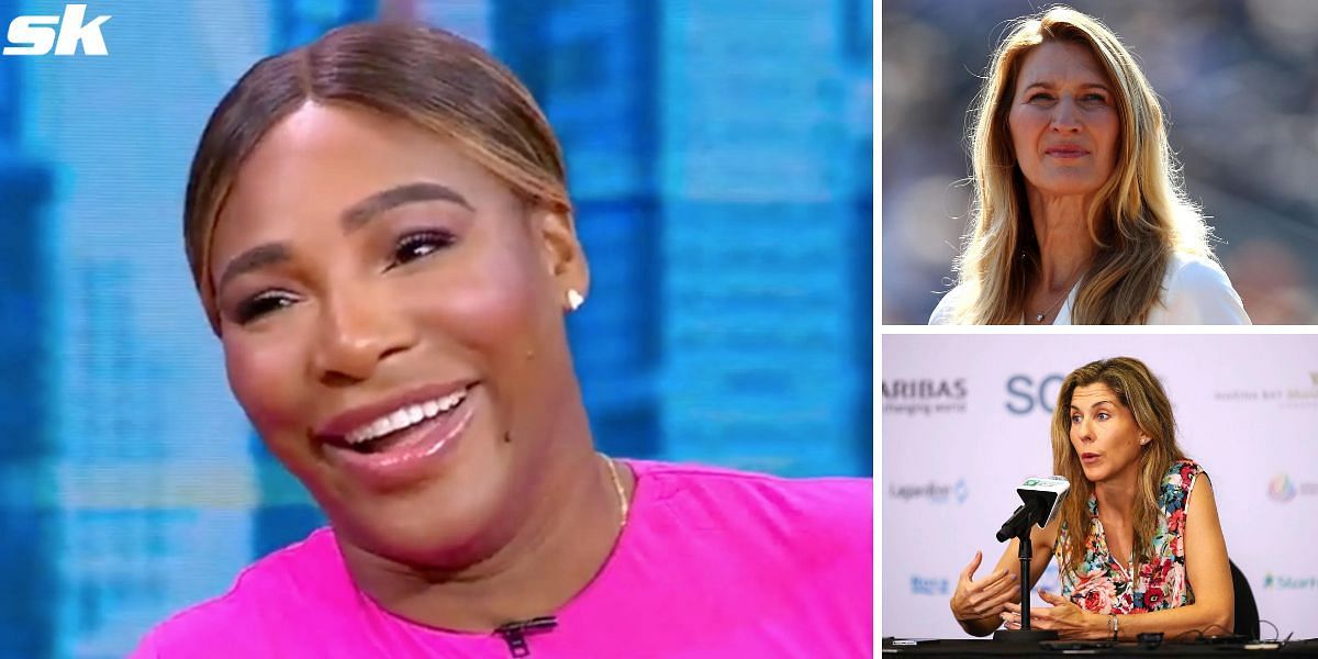 Serena Williams said that Steffi Graf and Monica Seles did not speak to a lot of the other players