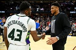 Video: Mike Budenholzer’s hilarious reaction goes viral as Giannis Antetokounmpo puts the ball out of bounds for brother Thanasis to sub in