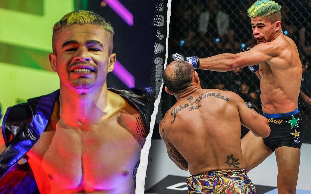 [Photo Credit: ONE Championship] Fabricio Andrade, John Lineker