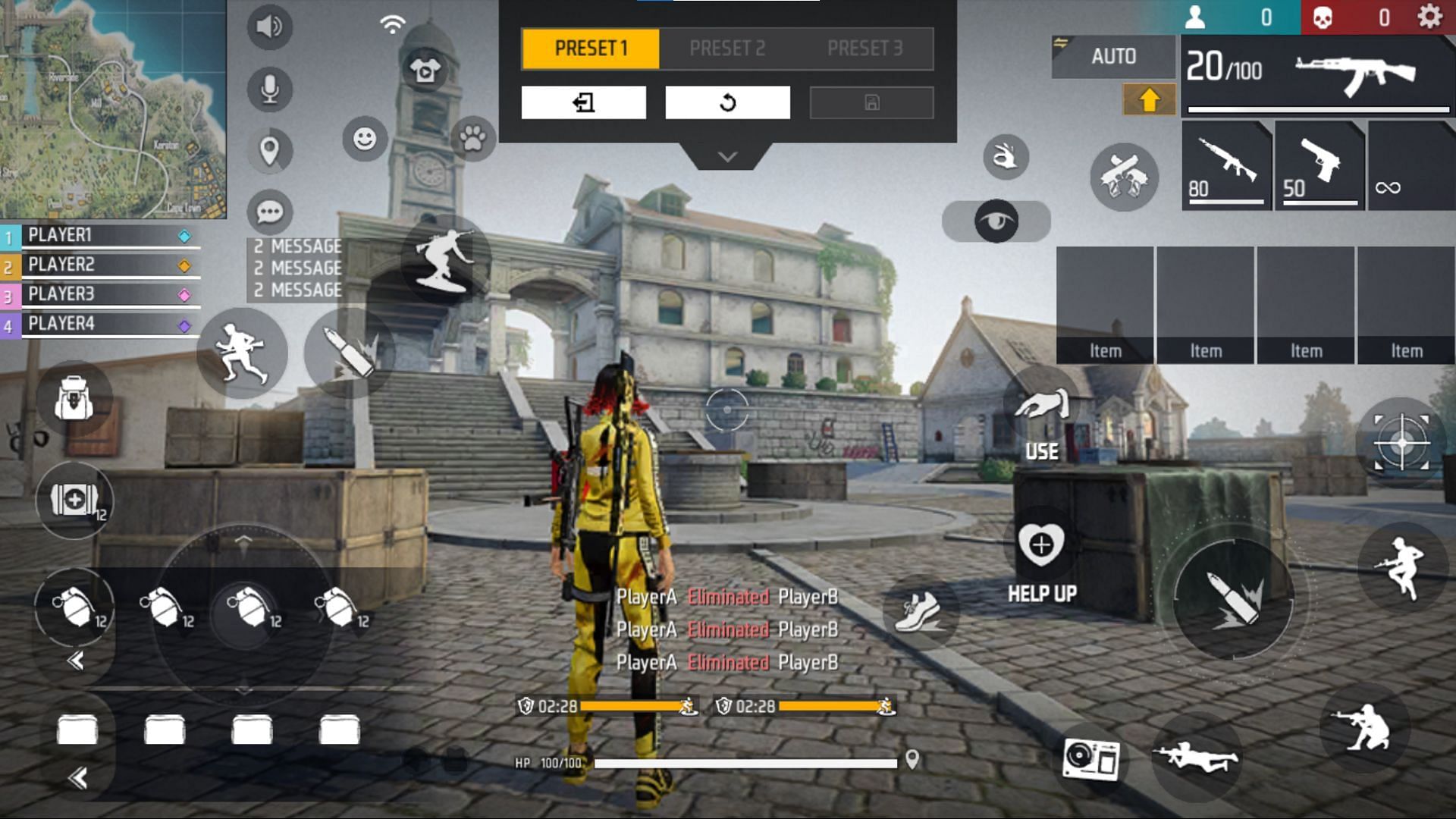 A good Custom HUD will also help the players (Image via Garena)