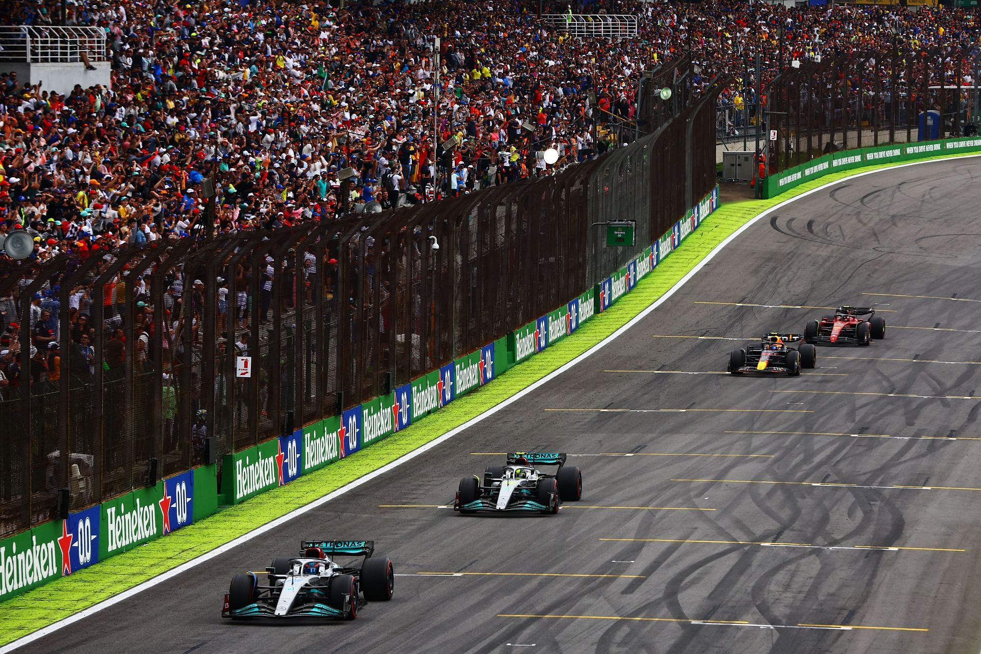 Sergio Perez blasts Max Verstappen over team radio after 2022 F1 Brazilian GP swap fiasco