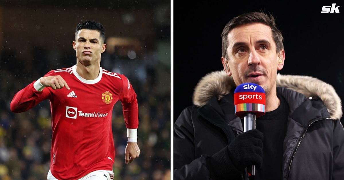 Cristiano Ronaldo is in the middle of a row with Gary Neville.