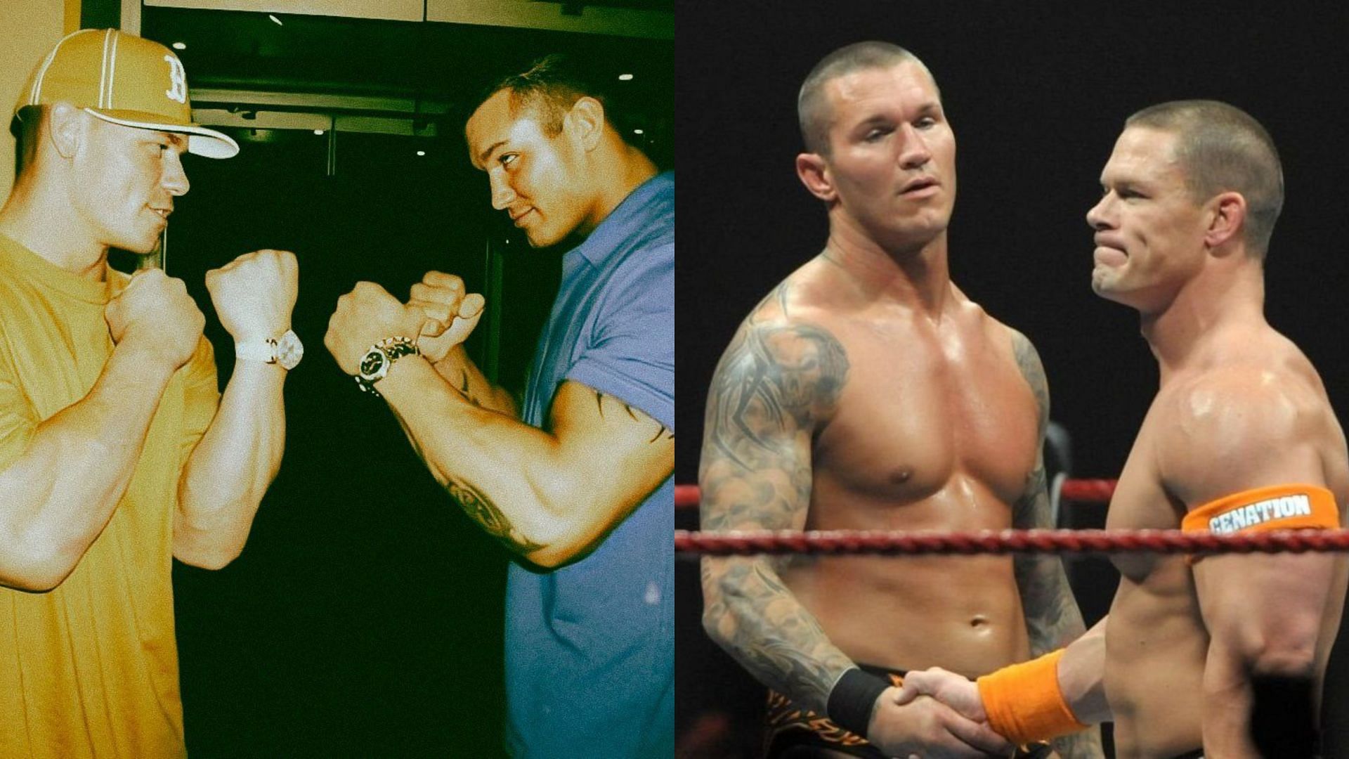 John Cena and Randy Orton had a heated real-life argument in 2002