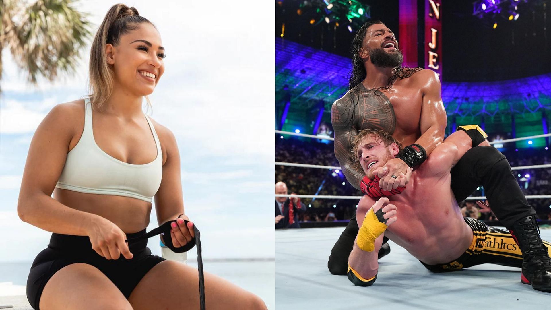 Valerie Loureda tweeted out a message regarding Roman Reigns vs. Logan Paul