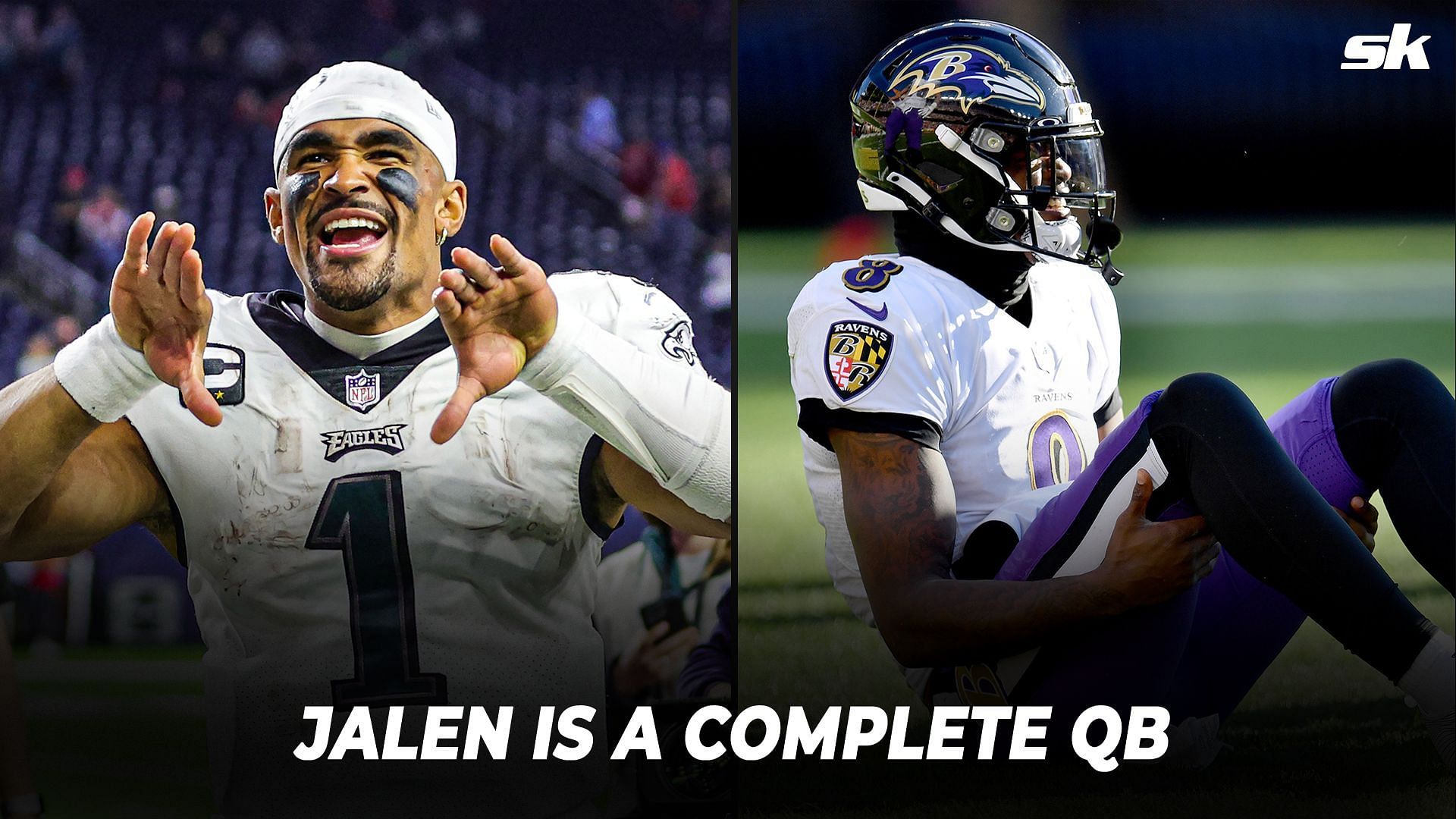 How are the Eagles getting ready for Lamar Jackson? With Jalen