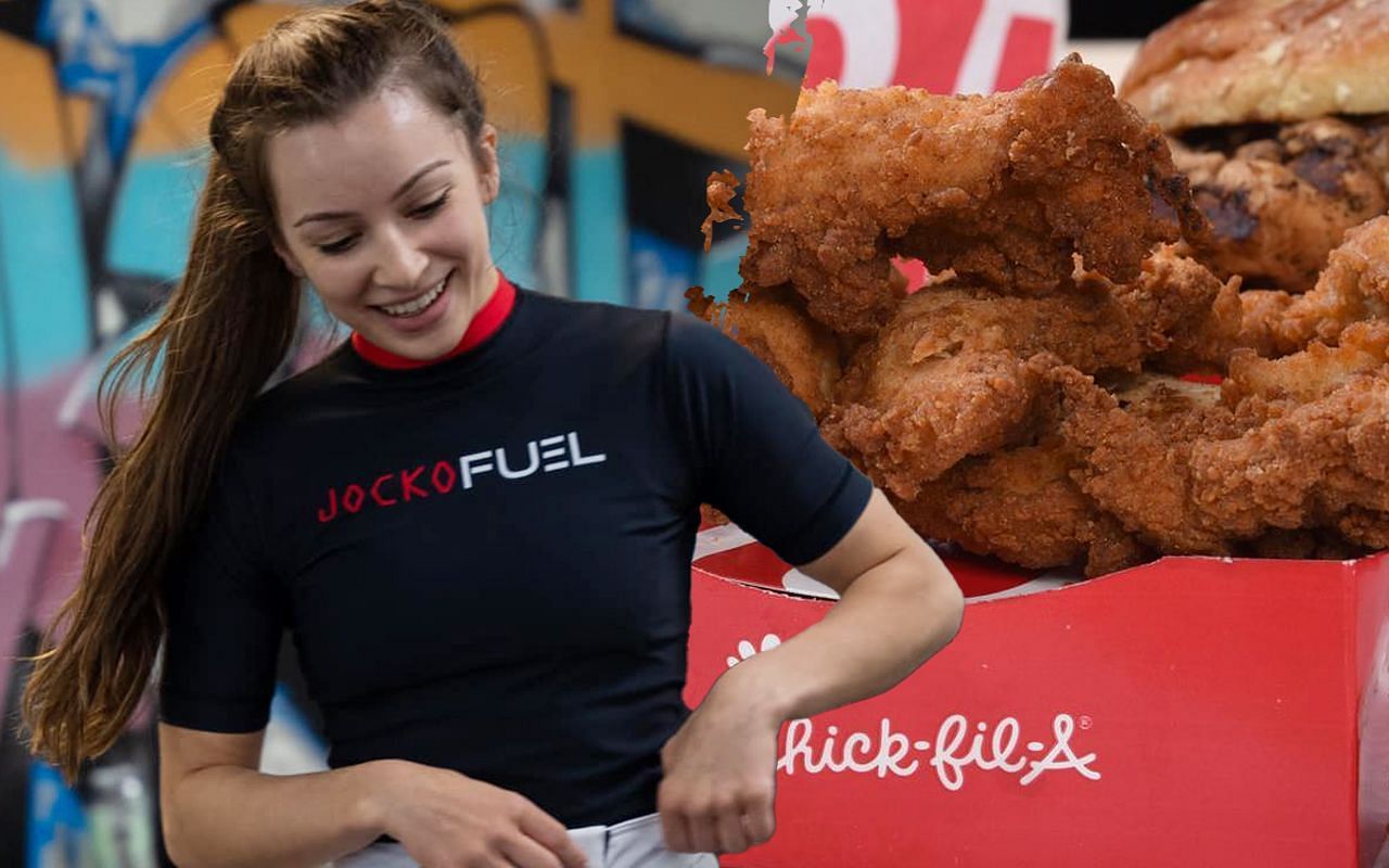 Danielle Kelly (left) and Fried Chicken (right) [Photo Credit: ONE Championship] 