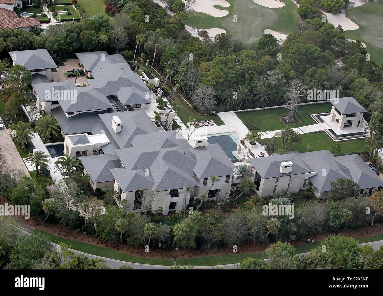 Michael Jordan&#039;s mansion in Jupiter, Florida [Image Source: Alamy]