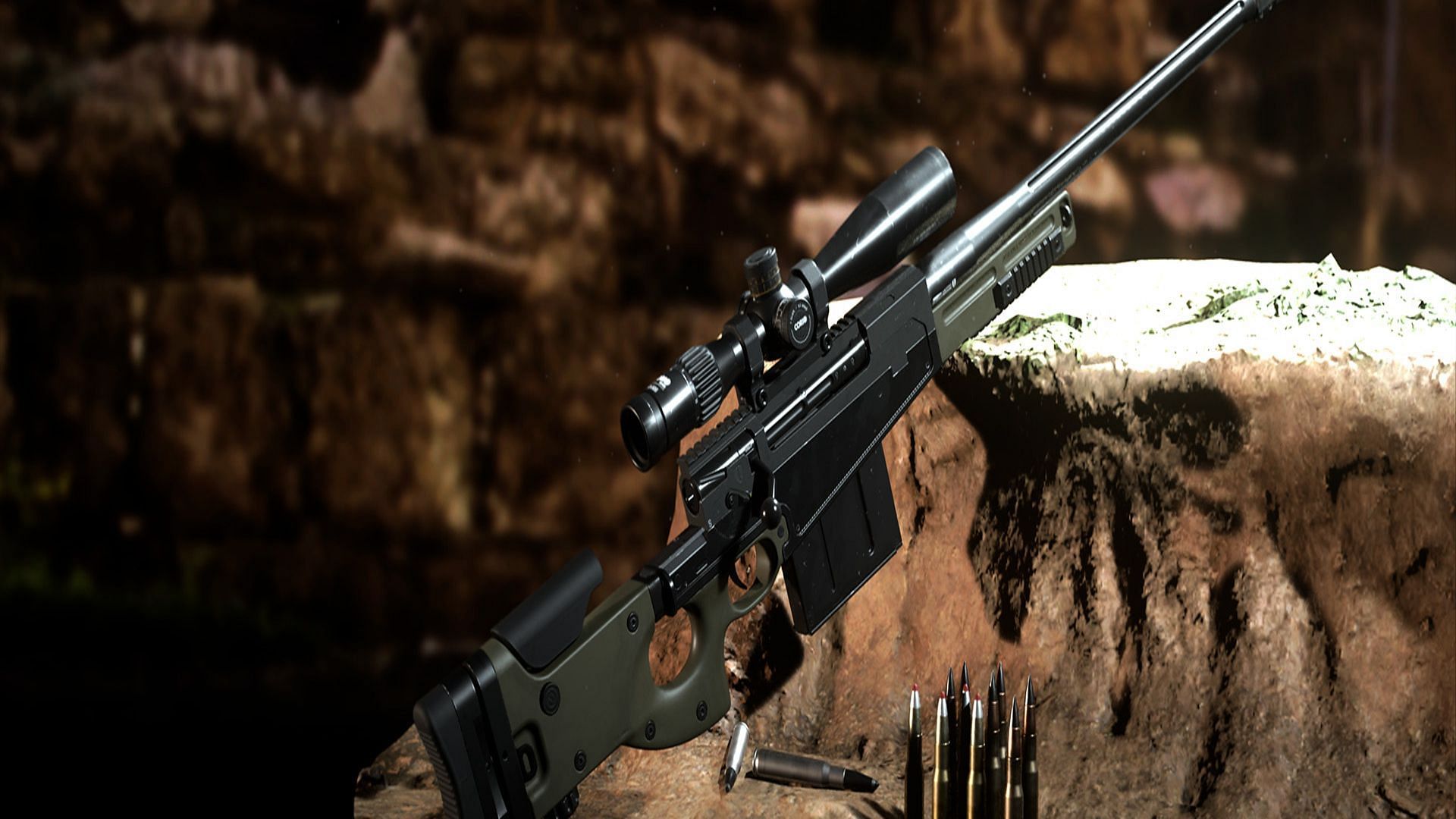 Victus XMR Sniper rifle in Modern Warfare 2 (image via Activision)