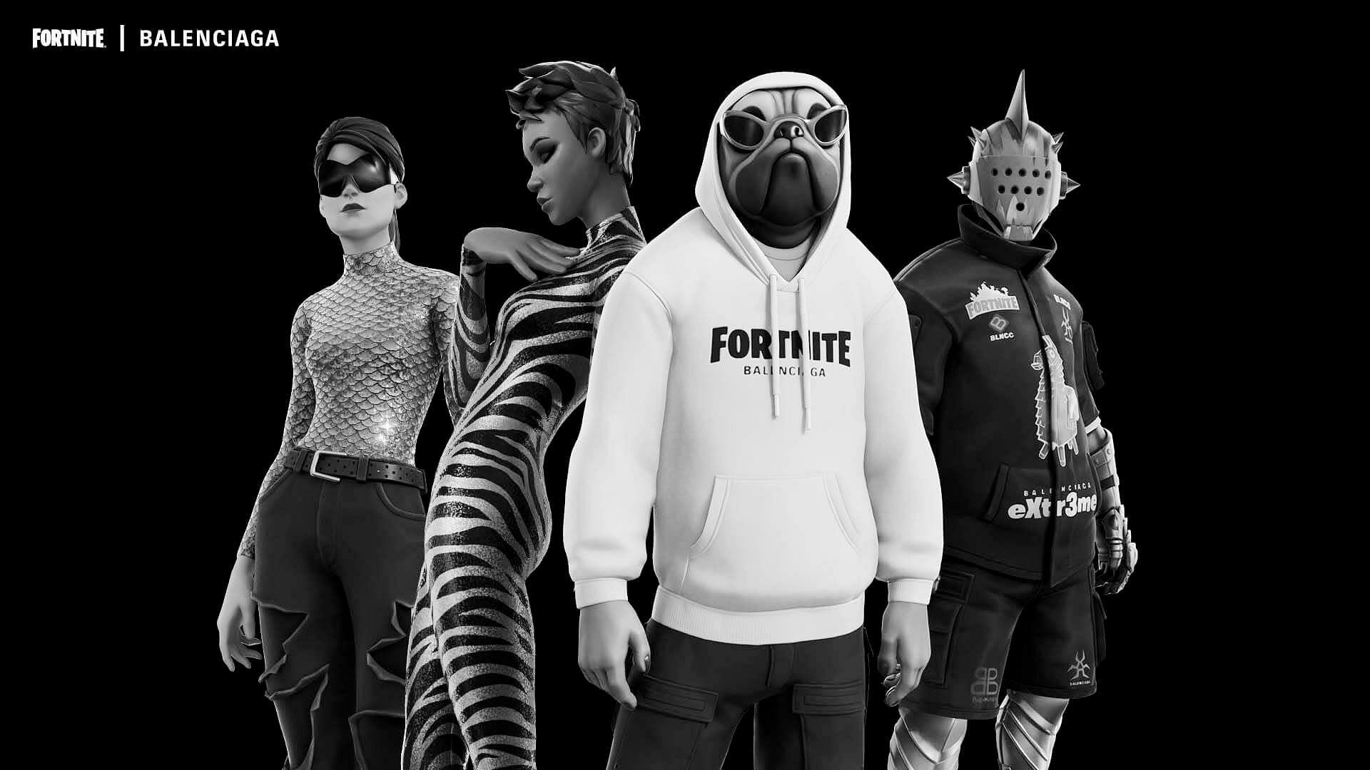 Balenciaga Fortnite collaboration is never returning to the Item Shop (Image via daphneblak/Twitter)