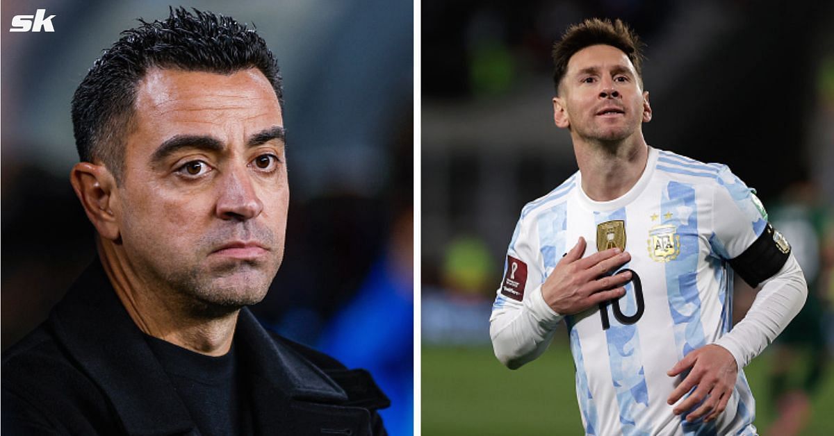 Barcelona manager Xavi recalls sharing a room with a shy Lionel Messi.