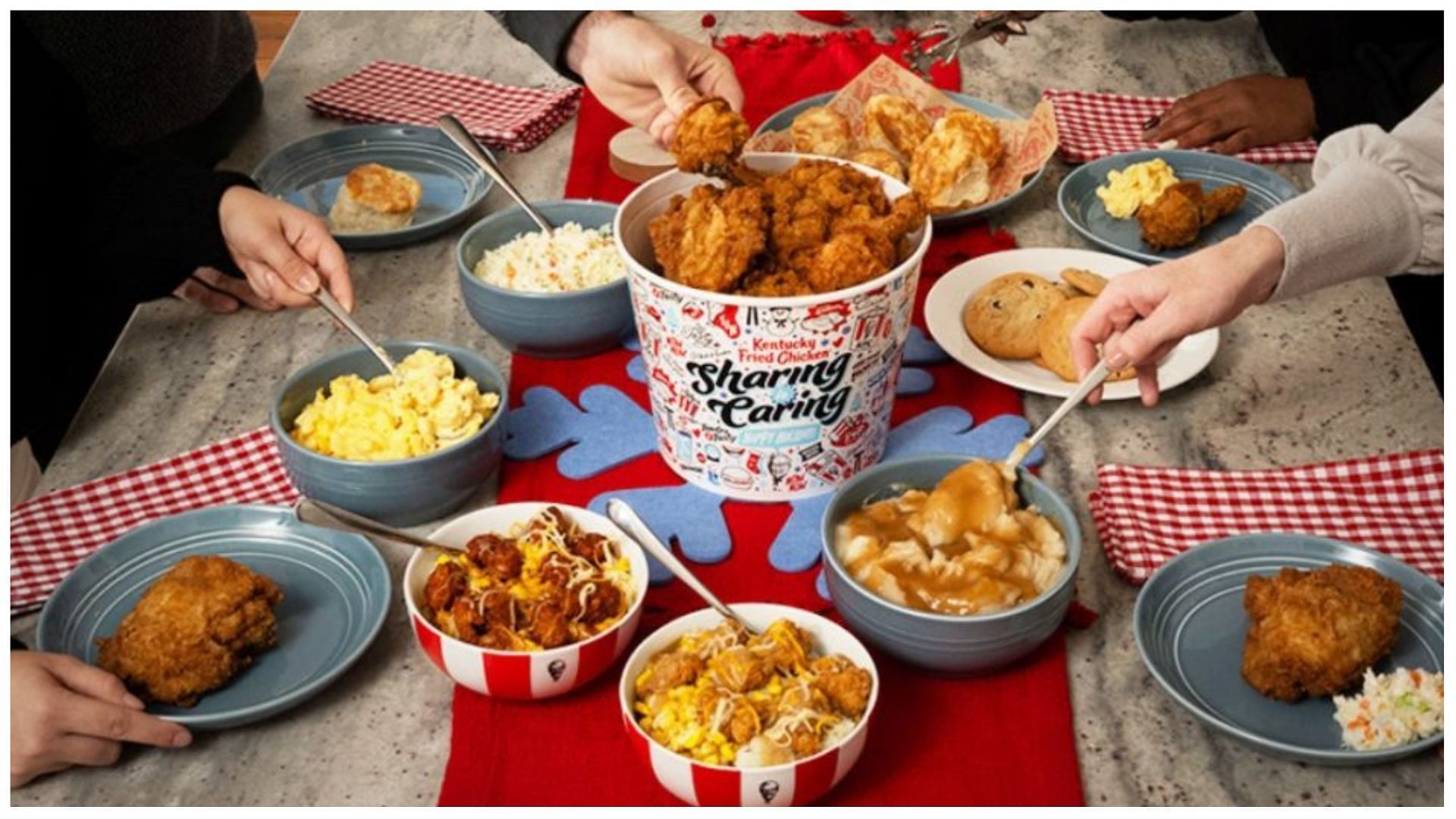KFC Holiday Buckets and Famous Bowls How to order, price, items, and