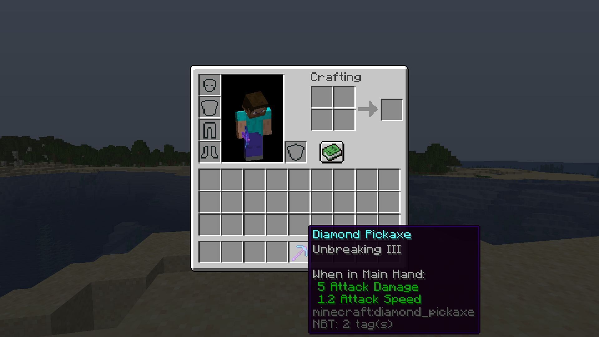 Unbreaking III enchantment (Image via Mojang)