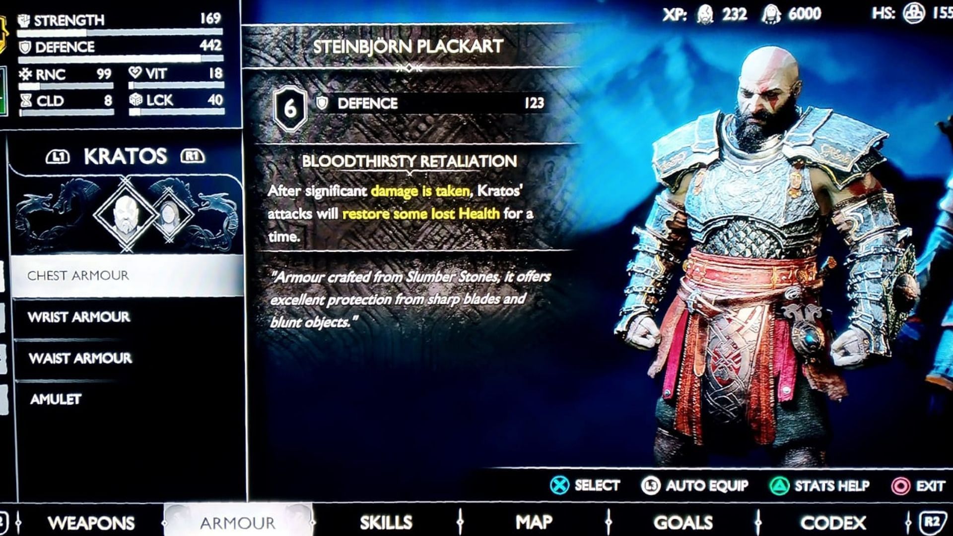 God of War Ragnarök best armor sets, including best early armor