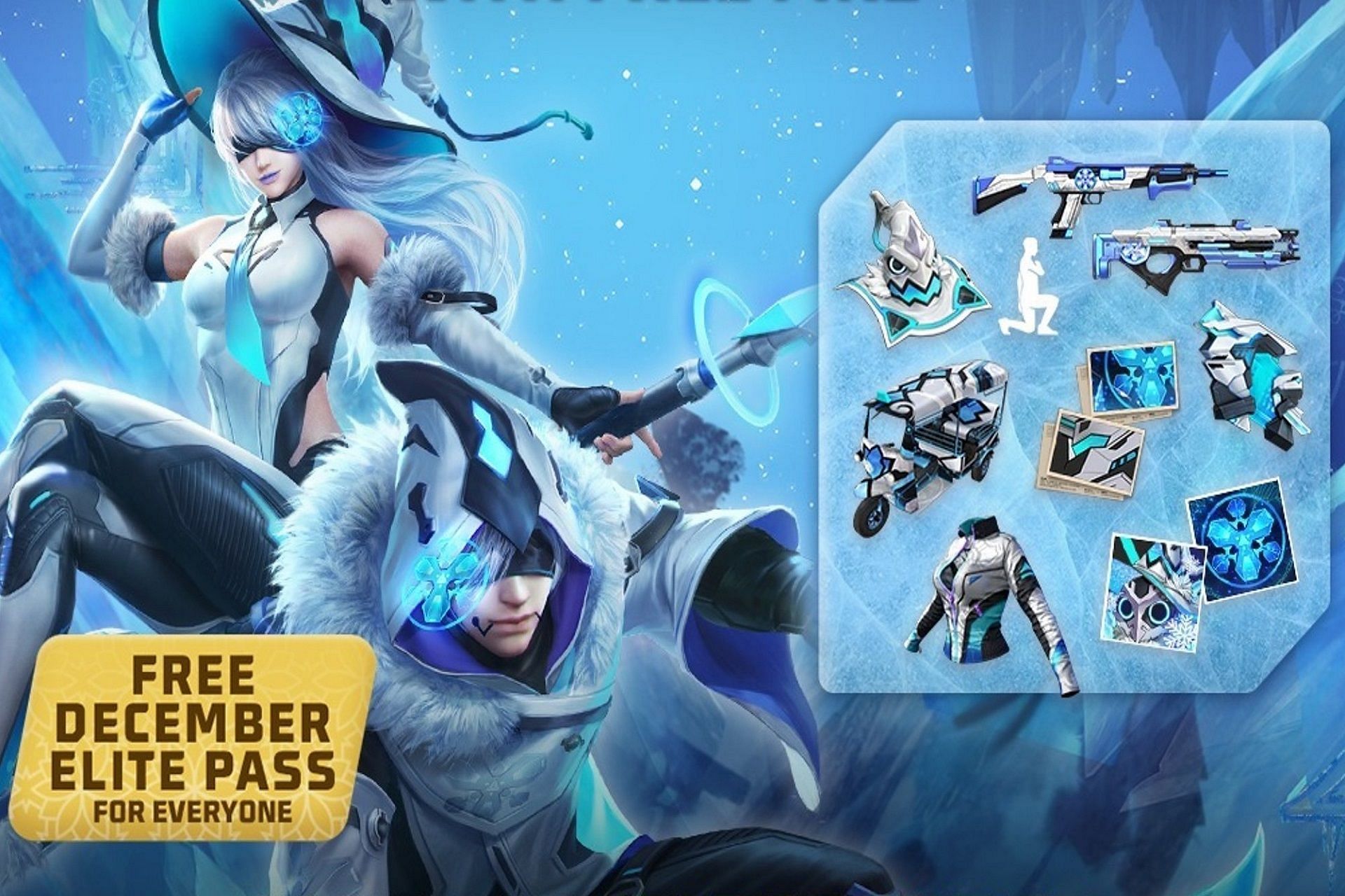 Players are set to receive December Elite Pass for free (Image via Garena)