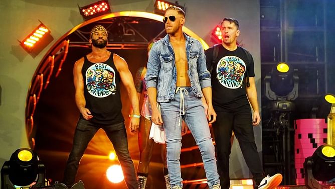"Obsessed" - Twitter erupts in a frenzy to popular AEW star's heel turn amidst Best Friends match on Full Gear 2022