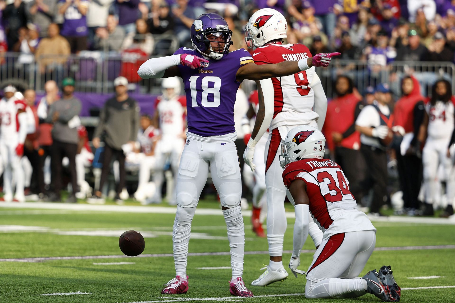 Vikings' Justin Jefferson fumbles into end zone for touchback as NFL rule  enrages fans