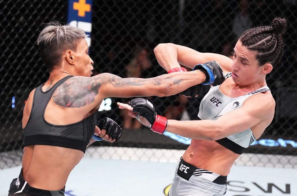 Amanda Lemos picked up a controversial win over Marina Rodriguez, but will still likely move into title contention