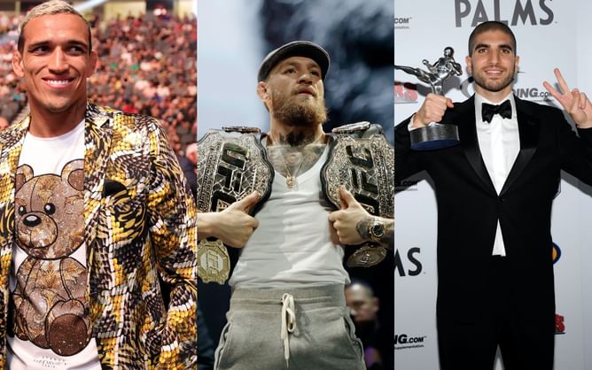 Charles Oliveira exclaims after "ratioing" fake Ariel Helwani account that reported a fight between 'Do Bronx' and Conor McGregor