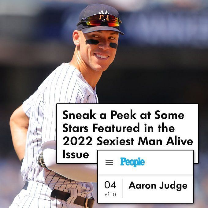 PHOTOS: 5 Aaron Judge pictures that prove that the New York Yankees star  deserves to be in the People's 2022 Sexiest Man Alive Issue