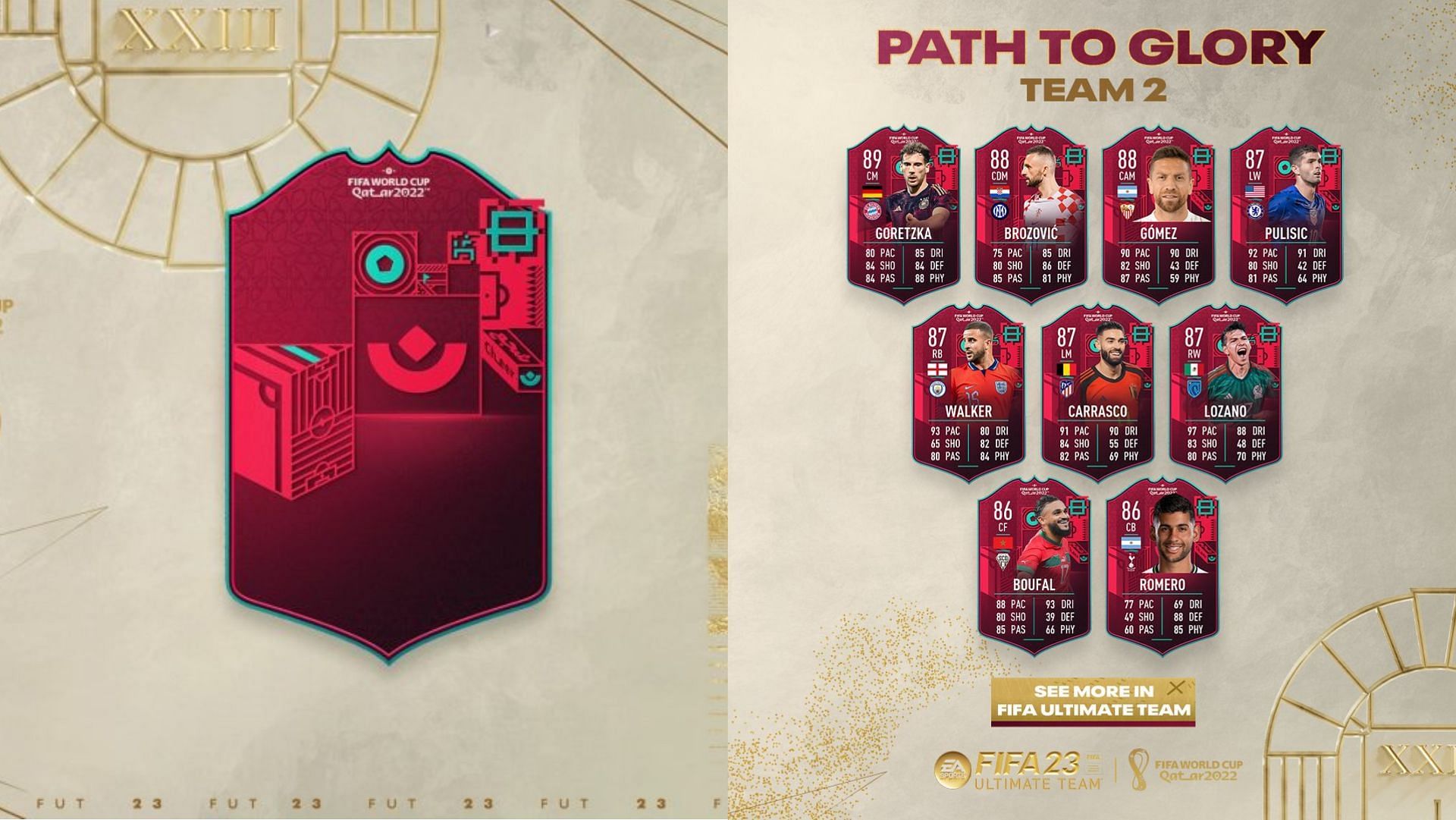 A second set of PTG cards are now available in FIFA 23 (Images via EA Sports)