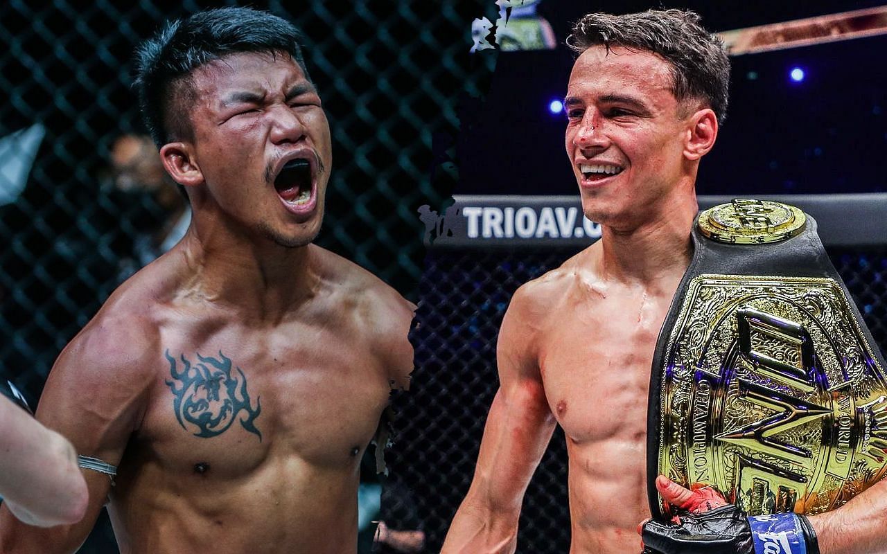 (left) Rodtang Jitmuangnon and (right) Joseph Lasiri [Credit: ONE Championship]