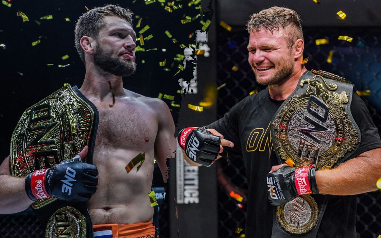 [Photo Credit: ONE Championship] Reinier de Ridder, Anatoly Malykhin