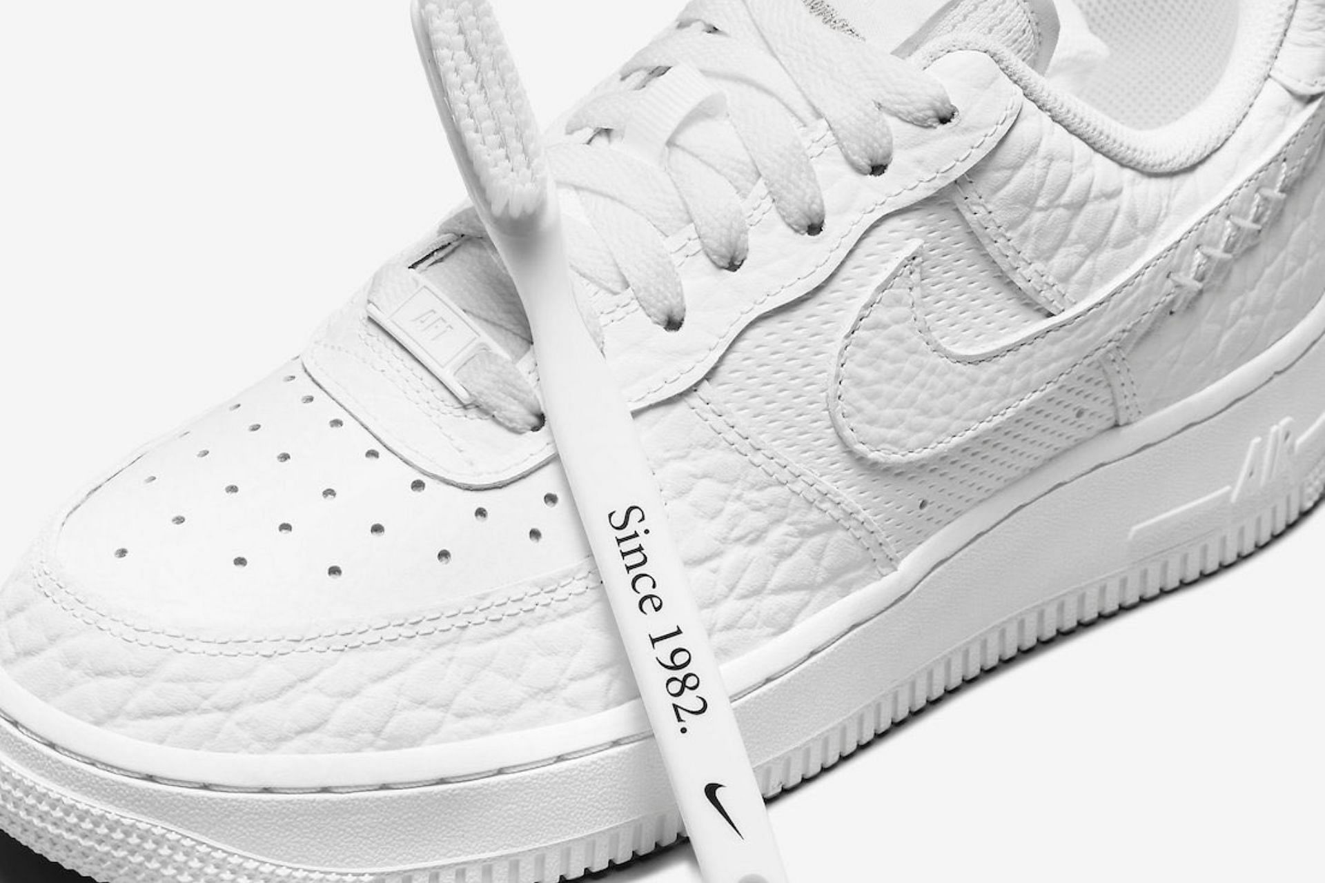 Nike Air Force 1 Low Color of the Month reptile skin shoes (Image via Nike)