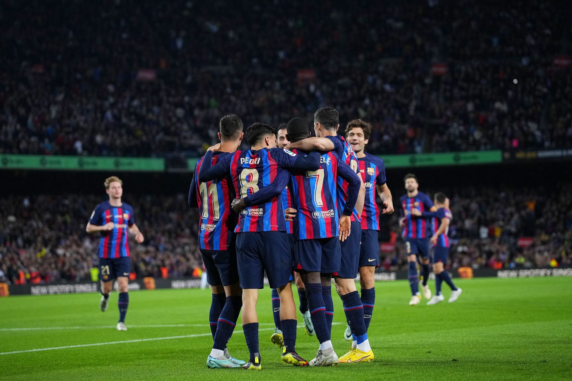 Barca are flying high at the top of La Liga