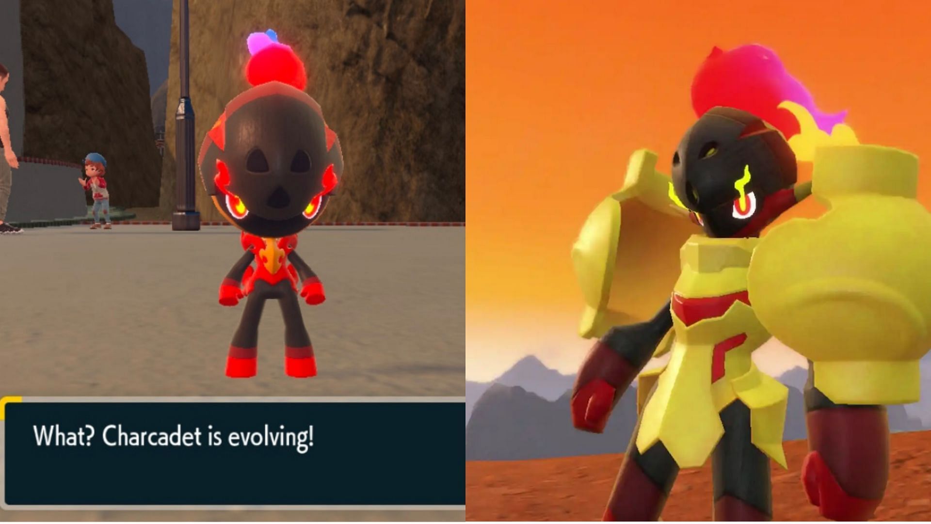 What does it take to evolve Charcadet into Armarouge in Pokemon Scarlet and Violet (Image via Game Freak)
