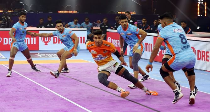 BEN vs TEL Dream11 prediction: Today's match predicted playing 7s for Bengal Warriors vs Telugu Titans Pro Kabaddi 2022, Match 85
