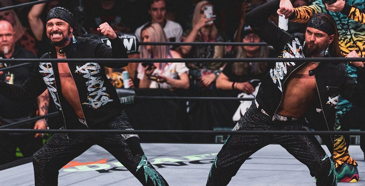 The Young Bucks were stripped of their title following backstage fight with CM Punk