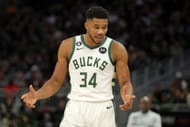 Milwaukee Bucks superstar forward Giannis Antetokounmpo is a two-time MVP.