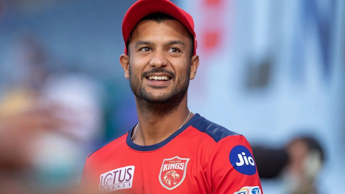 Mayank Agarwal is likely to be released from Punjab Kings this year.