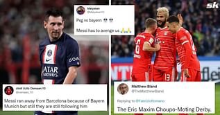 Twitter explodes as Lionel Messi and PSG are pitted against Bayern Munich after Champions League round of 16 draw